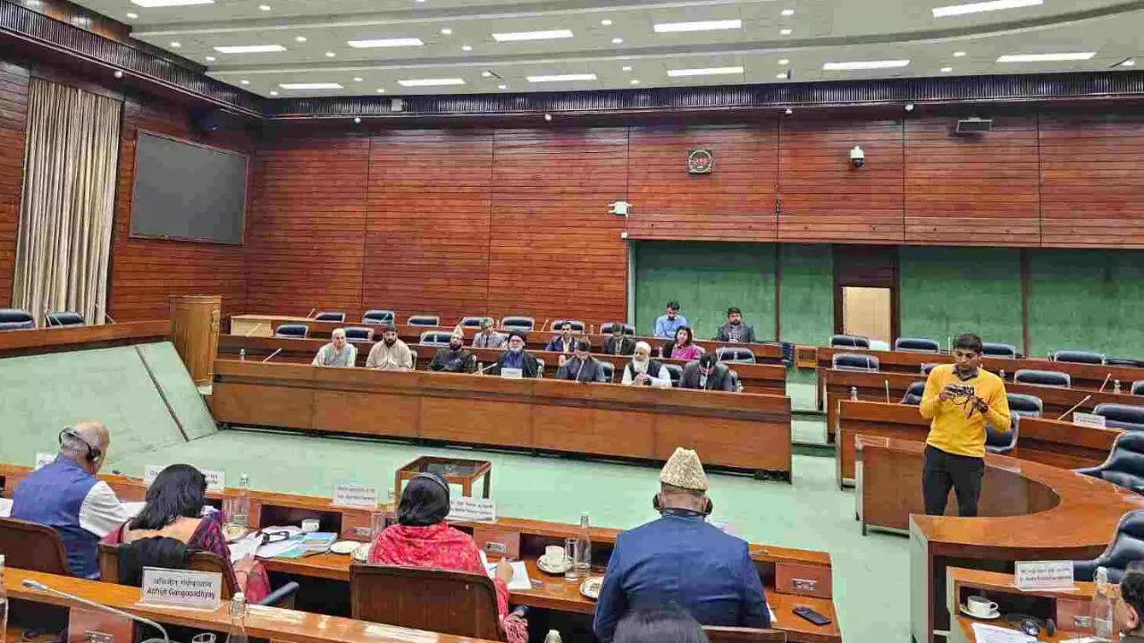 Waqf parliamentary panel meet Waqf parliamentary panel meet