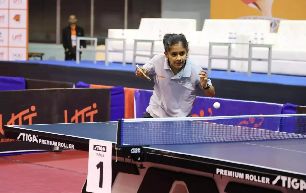 TT Nationals Nandini stuns defending champ Poymantee, Sreeja survives