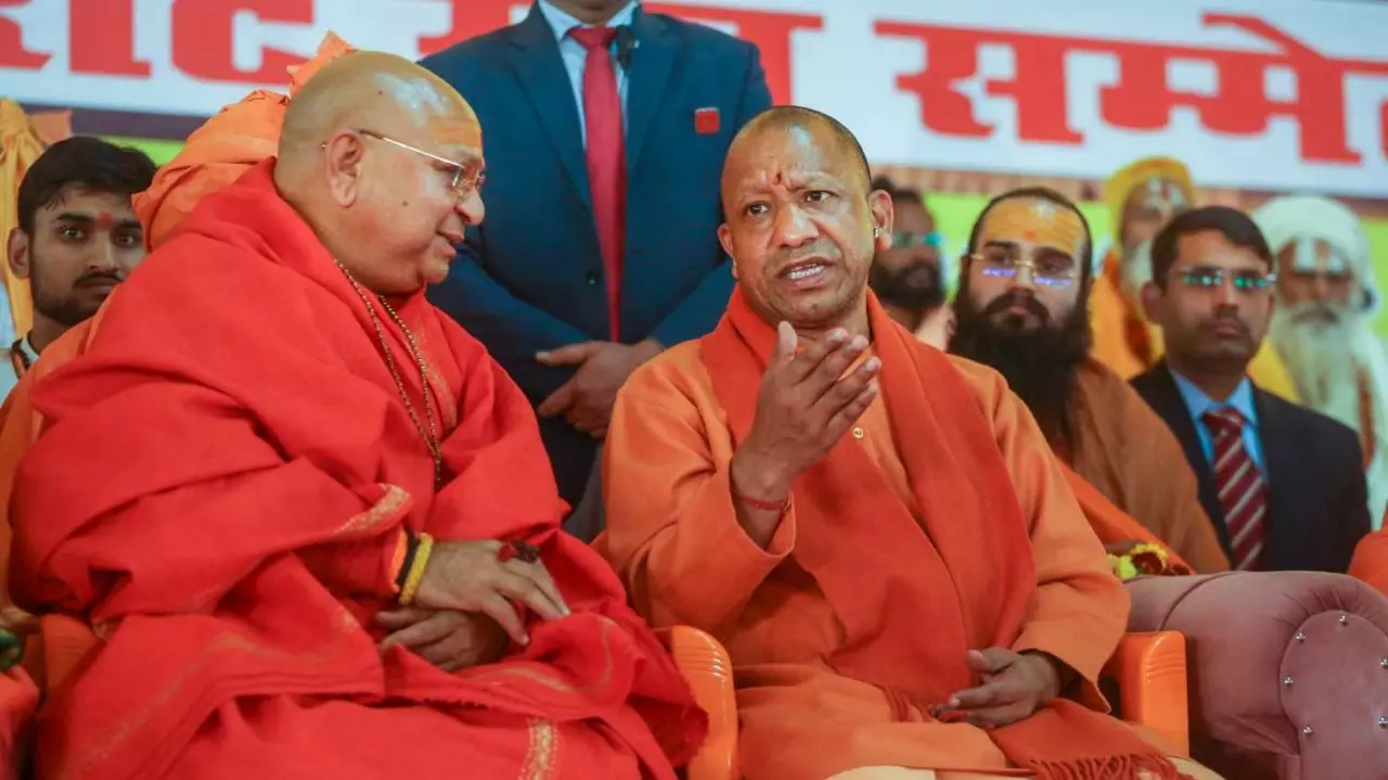 Sanatana Dharma is India’s national religion: Yogi Adityanath Sanatana Dharma is India’s national religion: Yogi Adityanath