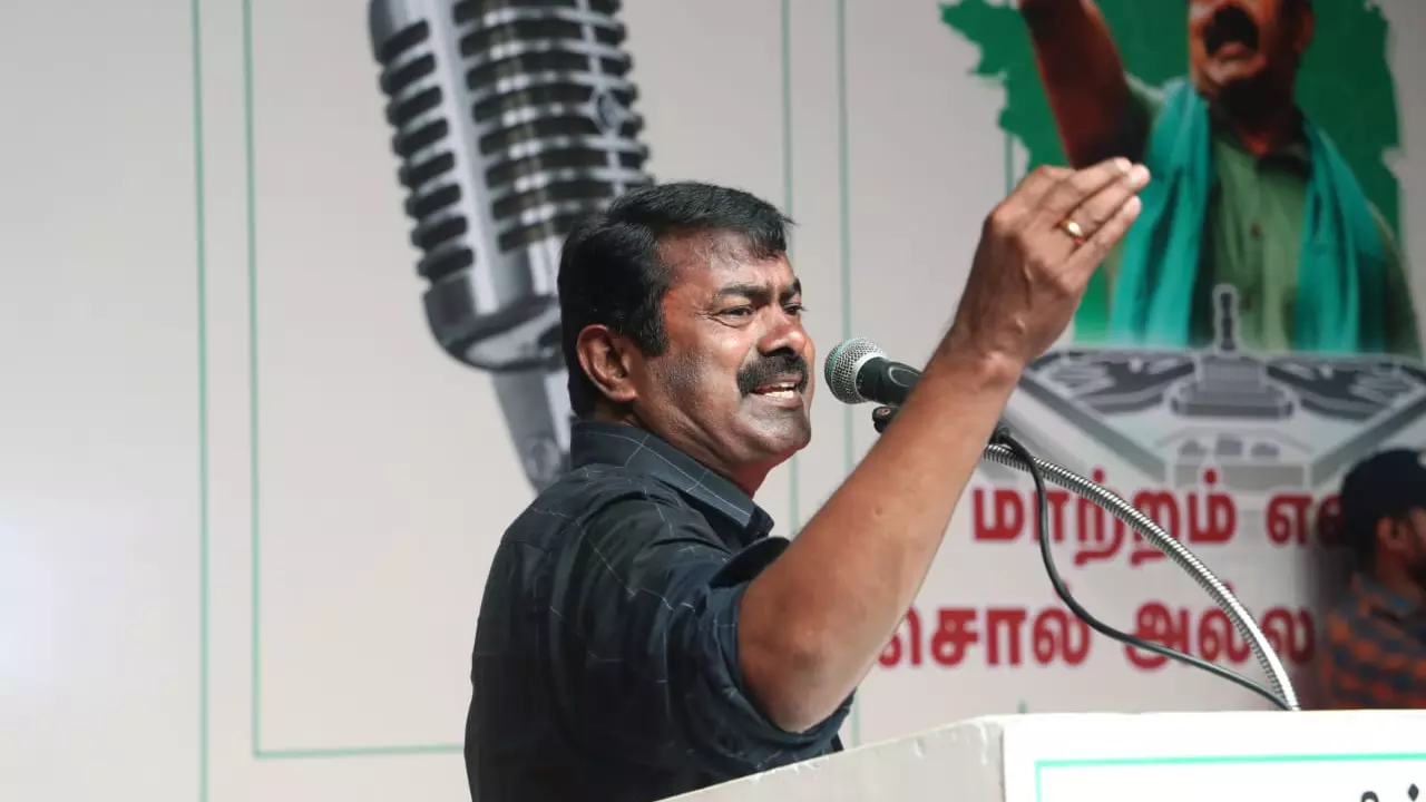 Seeman, NTK, Tamil Nadu Seeman, NTK, Tamil Nadu
