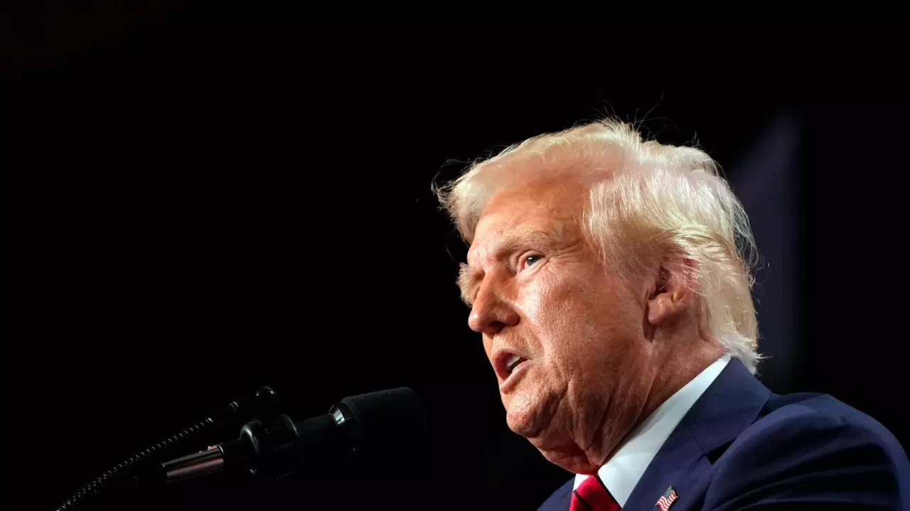 US President Donald Trump