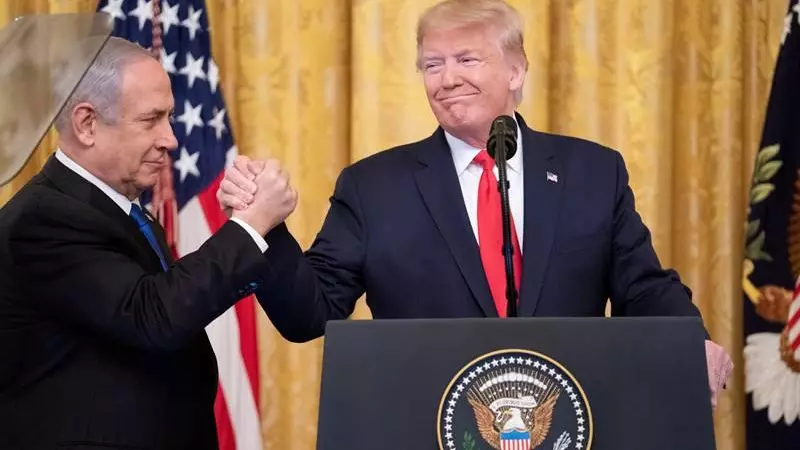 Benjamin Netanyahu, Donald Trump