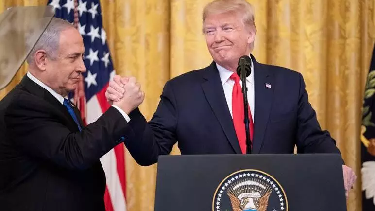 Benjamin Netanyahu, Donald Trump