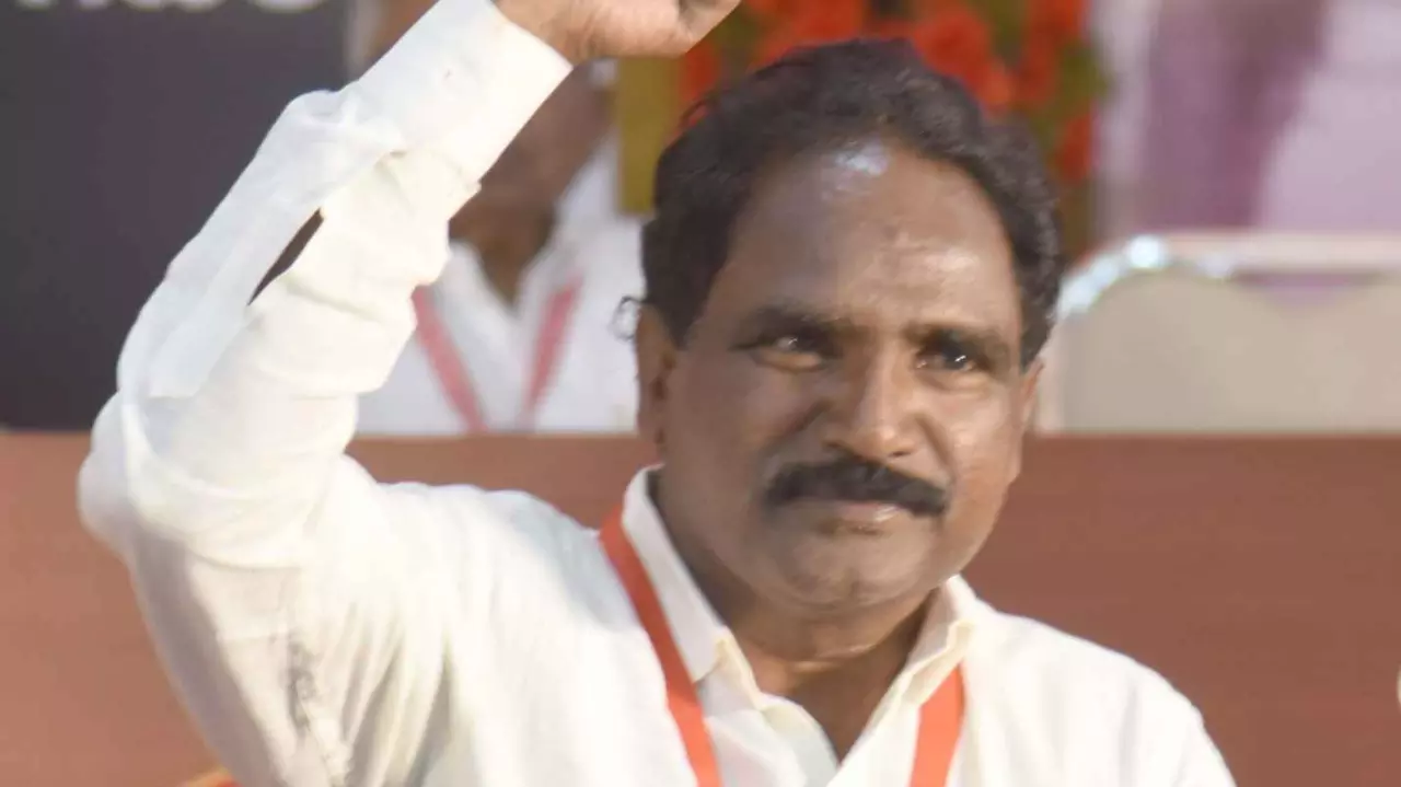 a Dalit leader, Jaggula Johan Wesley, was elected as state secretary of the CPI (Marxist).