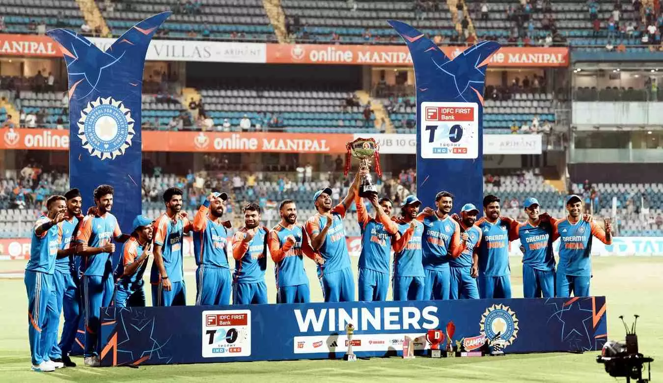 Indian cricket team, India vs England T20I