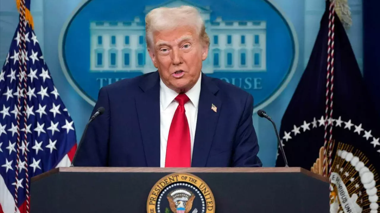 US President Donald Trump