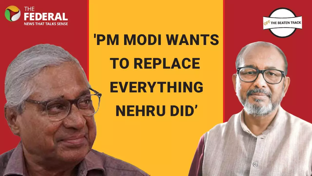 Nehru implemented idea of India