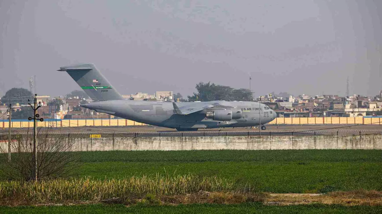 US plane with 104 deported Indians lands in Amritsar; most from 3 states