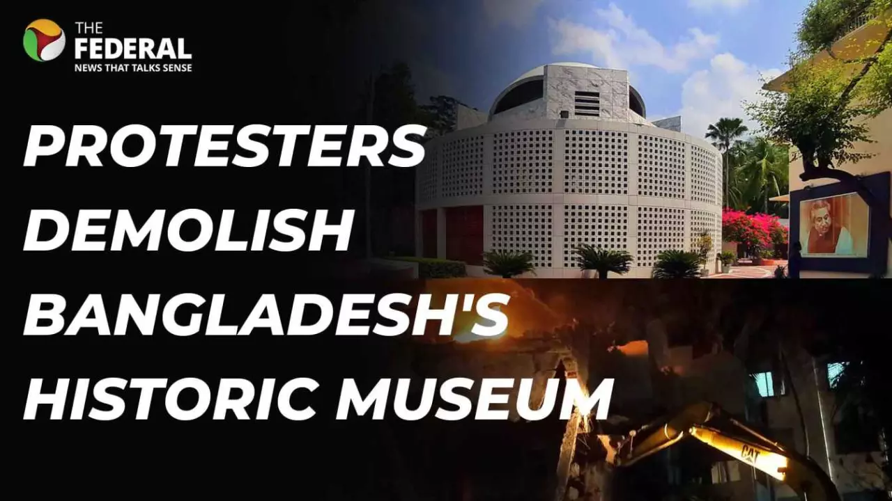 Bangladesh protesters demolish Hasina family museum amid unrest