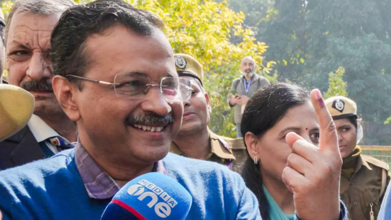 Kejriwal alleges poaching attempt by BJP ahead of Delhi polls results