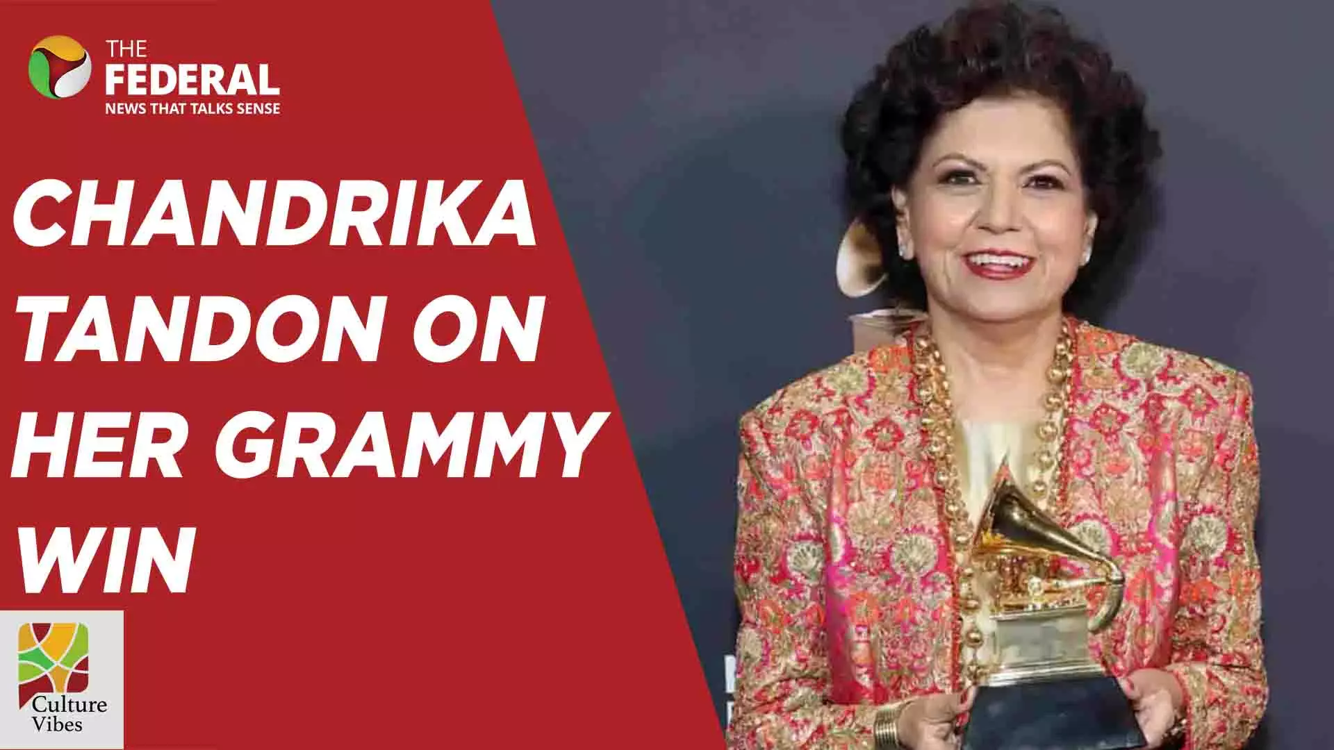 Chandrika Tandon on Grammy