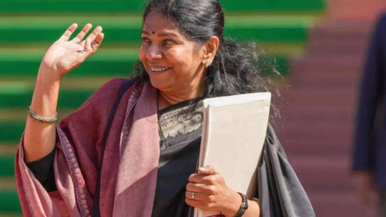 Kanimozhi attacks BJP over Manipur violence