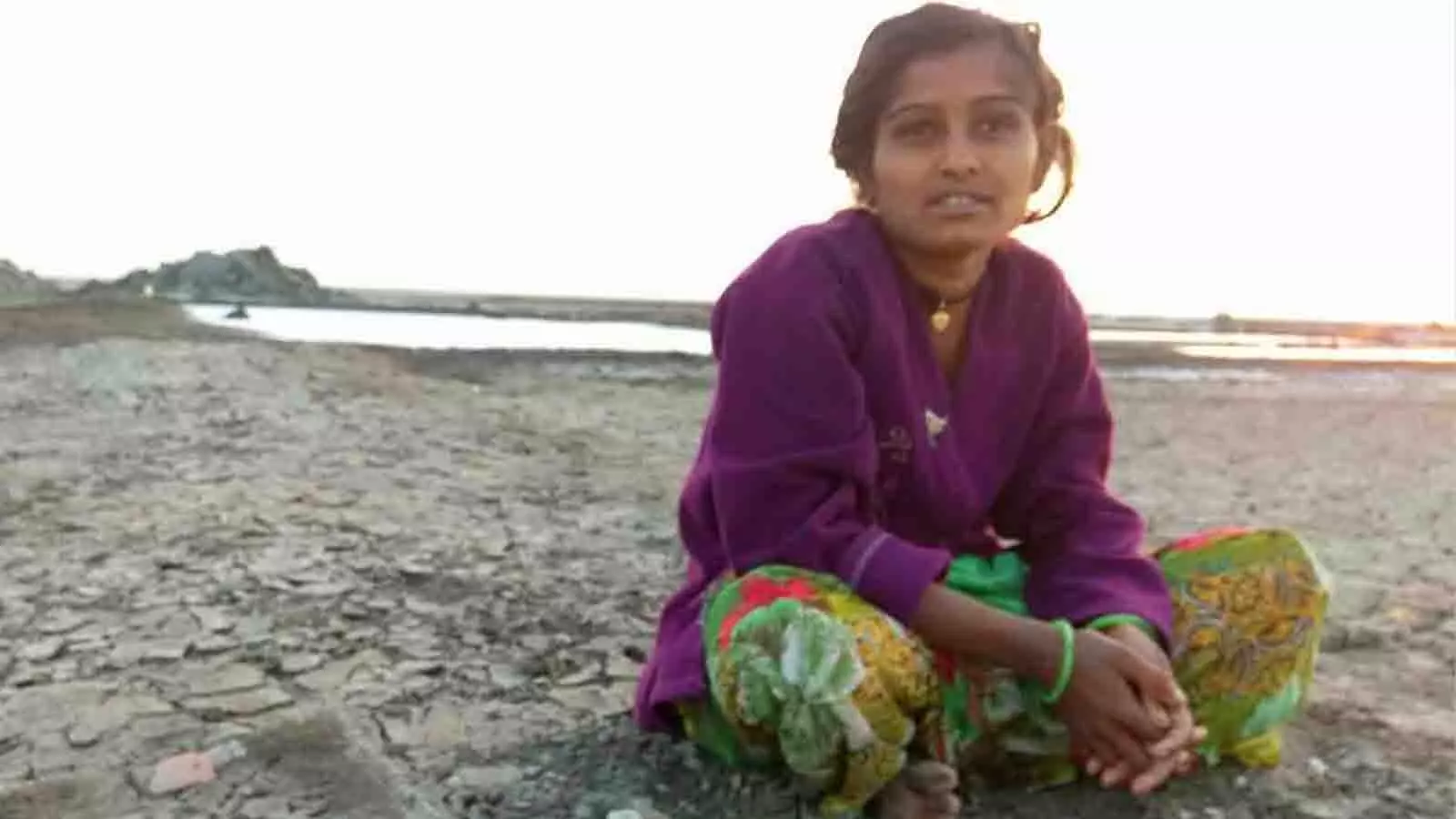 Kailashbens life changed after installing solar panels in the salt farms.