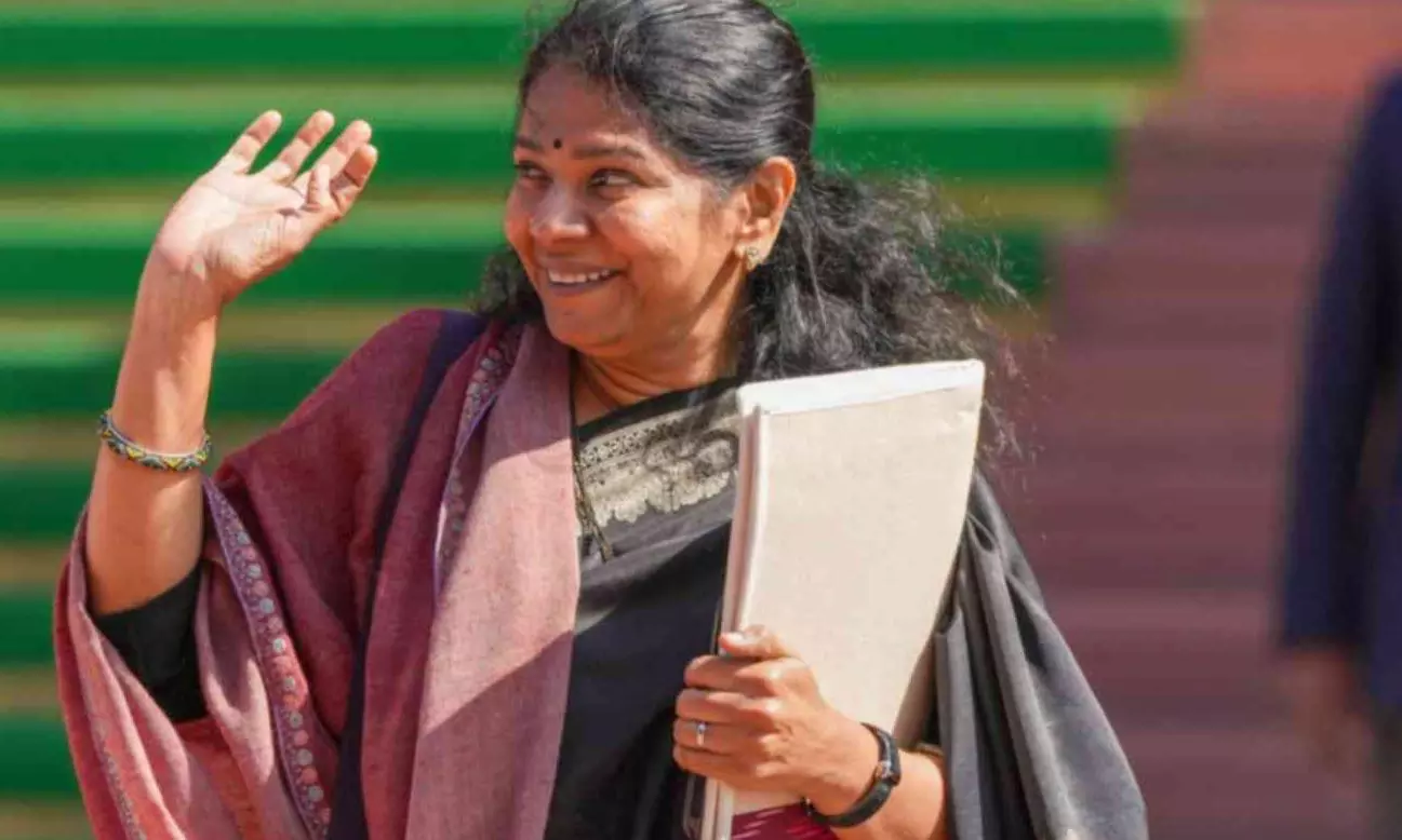 Kanimozhi attacks BJP over Manipur violence