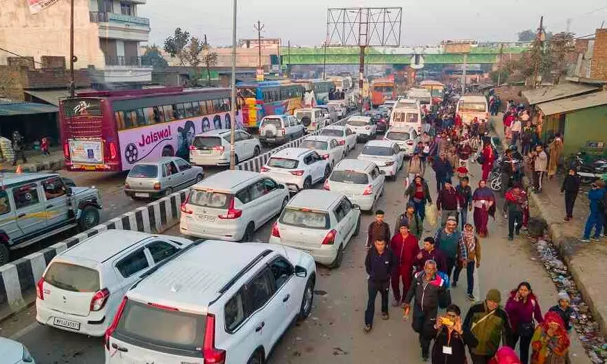 Kumbh Mela: Prayagraj in total gridlock and chaos; supply chain hit as visitors flock in droves