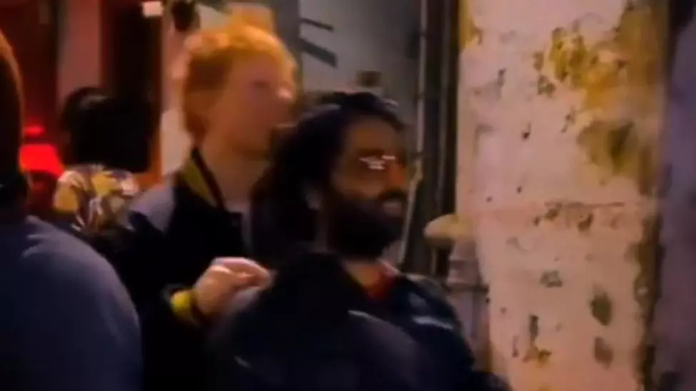 ‘Humblest souls together’: Ed Sheeran takes scooter ride with Arijit Singh