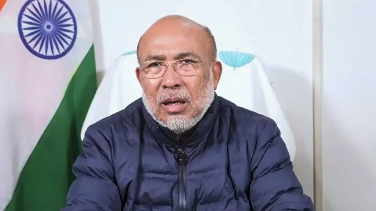 Report on authenticity of Biren Singh audio clips ready: Centre to SC