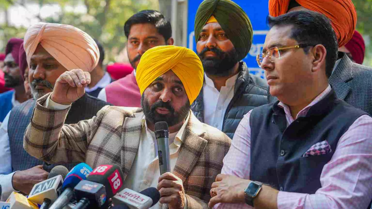 Punjab CM Bhagwant Mann