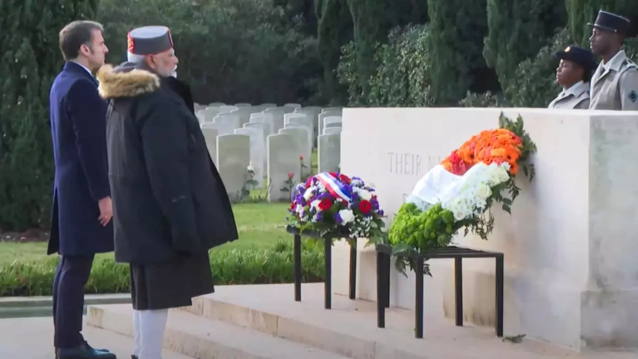 Modi, Prez Macron jointly inaugurate Indias new consulate in Marseille