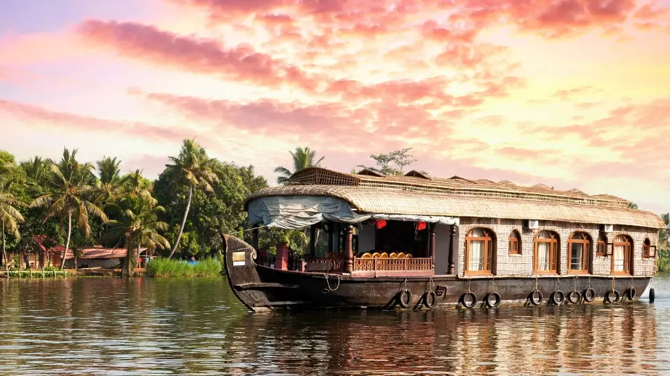 Kerala boat house