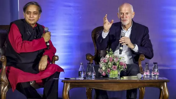 Shashi Tharoor, George Papandreou