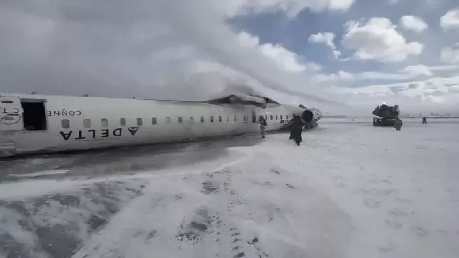 Delta plane crash: X