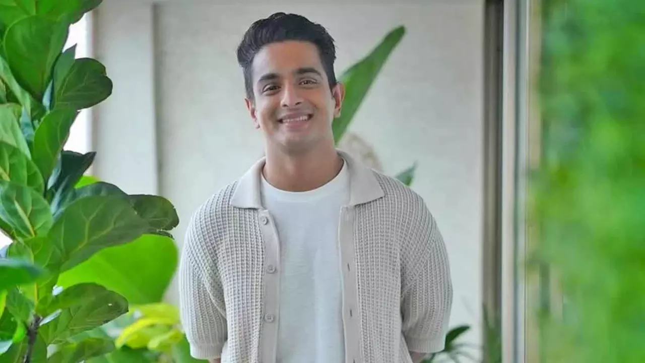 A photo of Ranveer Allahbadia from his instagram surrounded by green plants