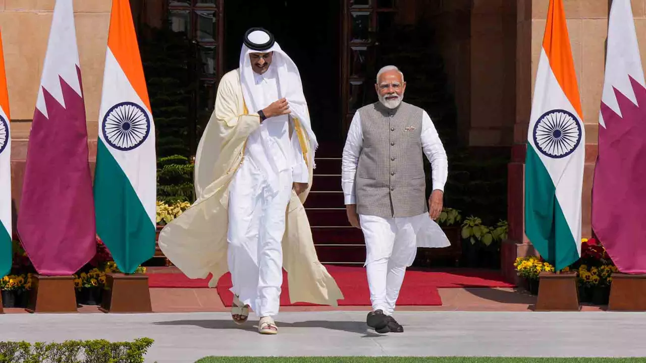 Qatar India elevate ties to strategic partnership