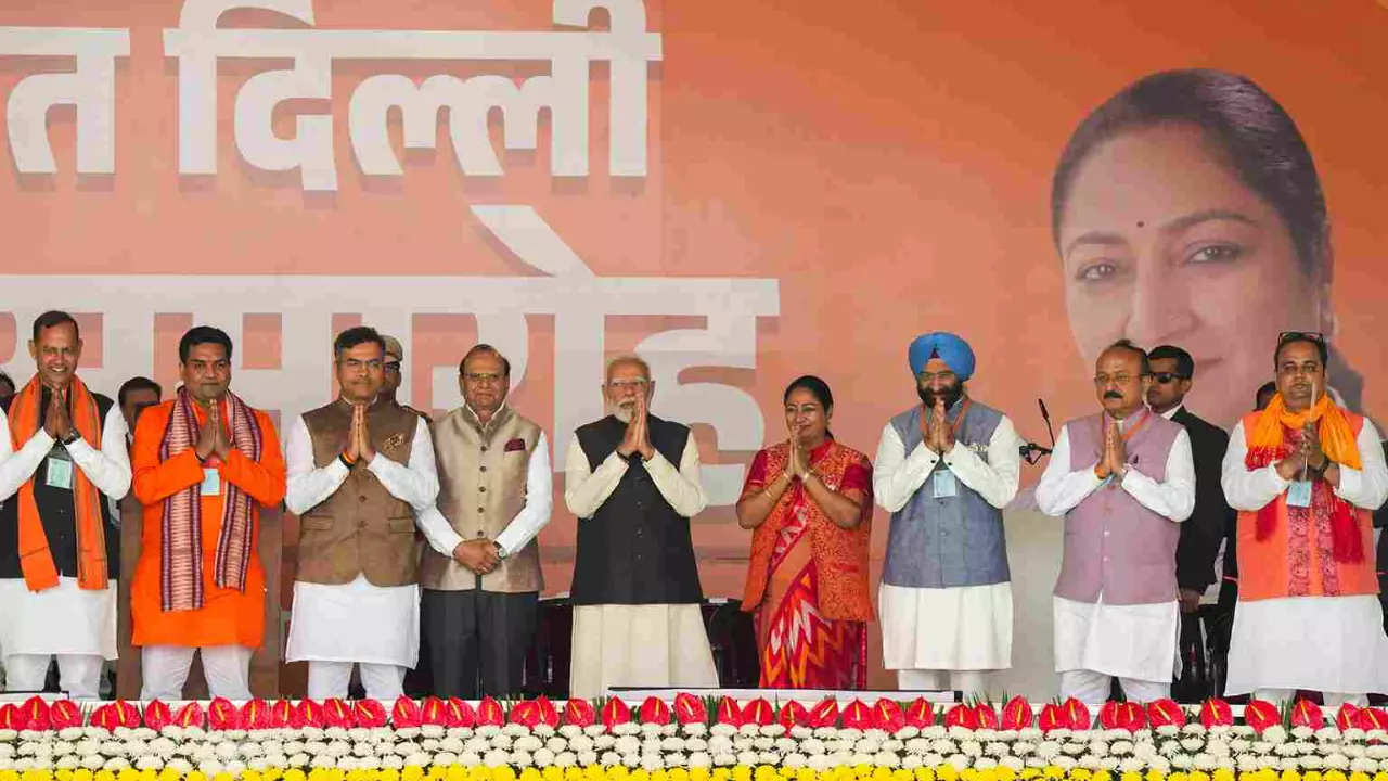 Rekha Gupta, Delhi cabinet, BJP