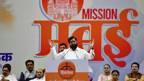 Eknath Shinde, Shiv Sena, Maharashtra