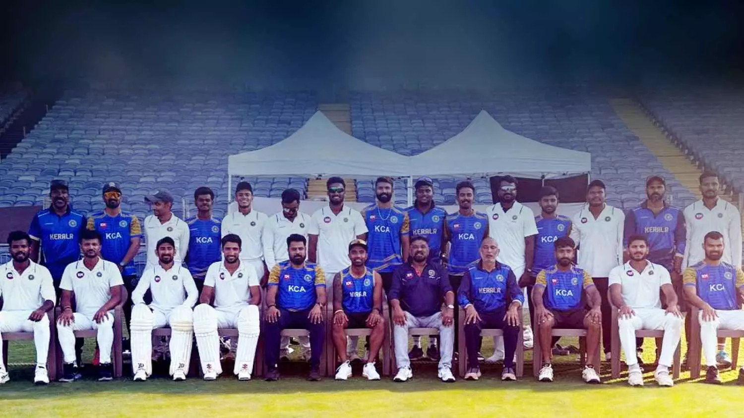 A file photo of Kerala Ranji Trophy team