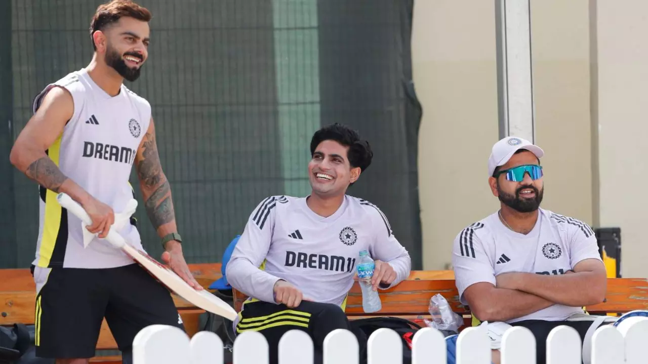 Virat Kohli, Shubman Gill, Rohit Sharma, Champions Trophy 2025