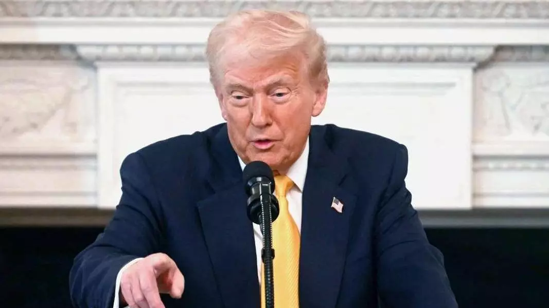 US President Donald Trump