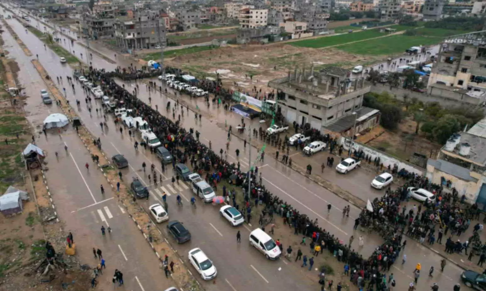 Hamas releases 2 of 6 Israeli hostages in latest exchange Hamas releases 2 of 6 Israeli hostages in latest exchange