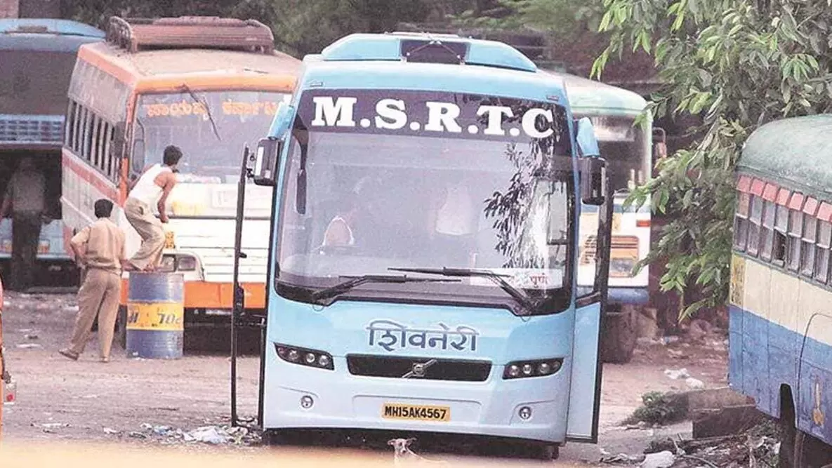 Maharashtra state transport buses to Karnataka suspended after attack on bus, driver