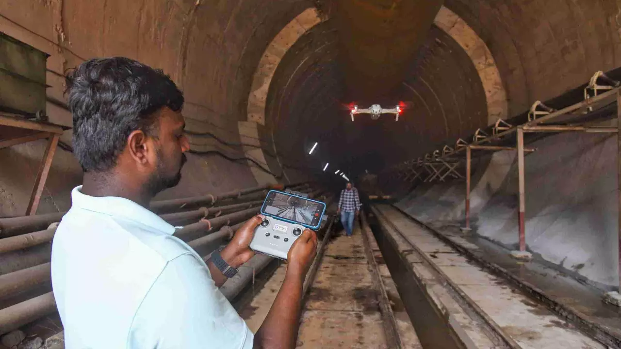 SLBC tunnel collapse Telangana