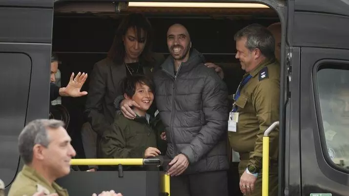 Released Israeli hostage