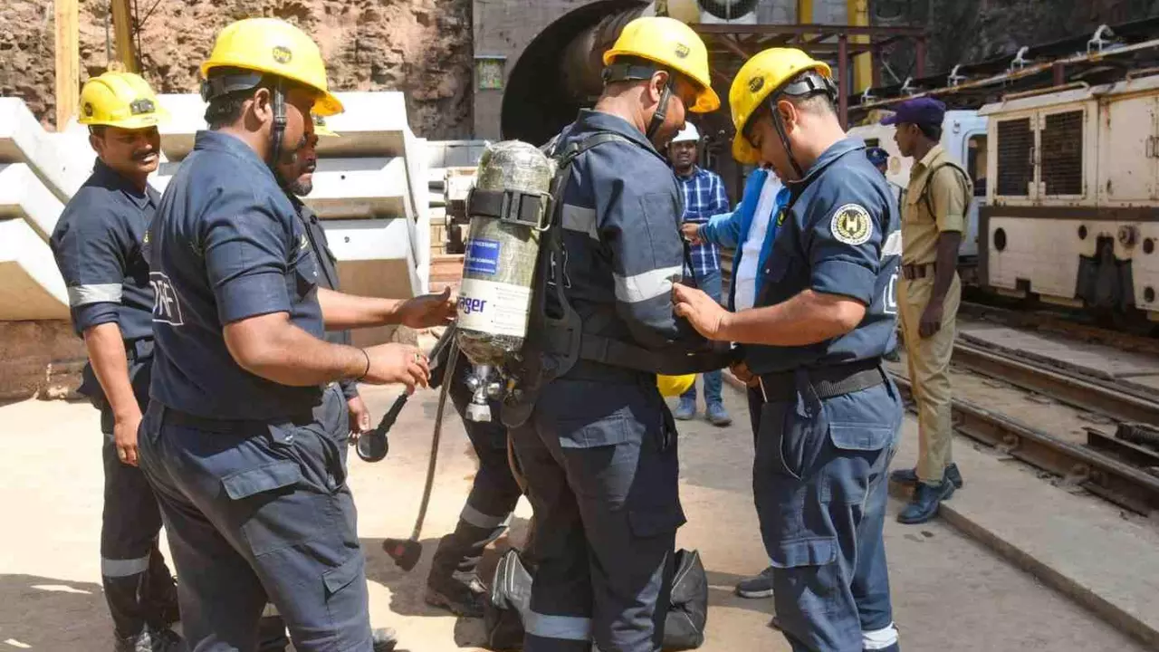 Telangana tunnel rescue