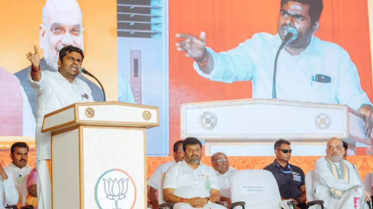 Tamil Nadu BJP President K Annamalai