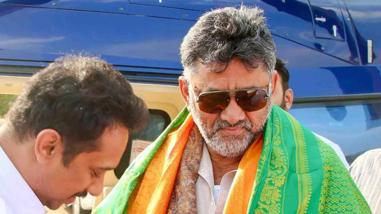 Karnataka Deputy Chief Minister DK Shivakumar