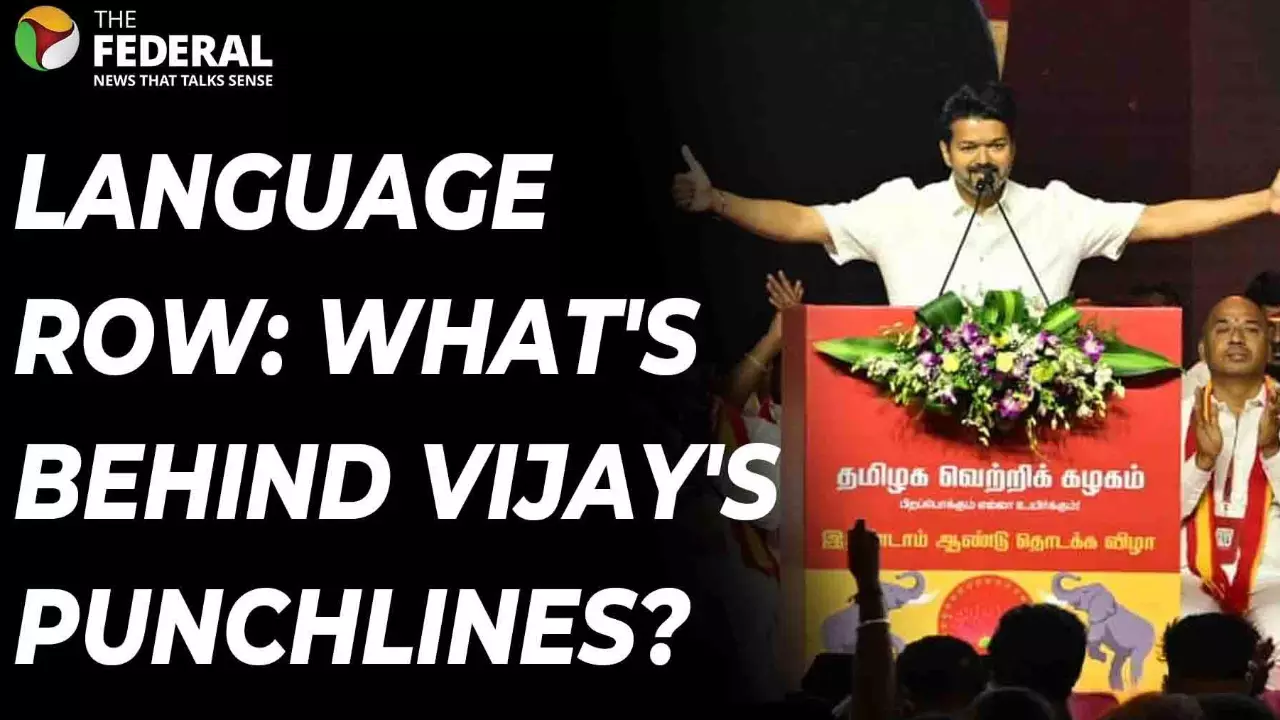 Vijay slams DMK & BJP