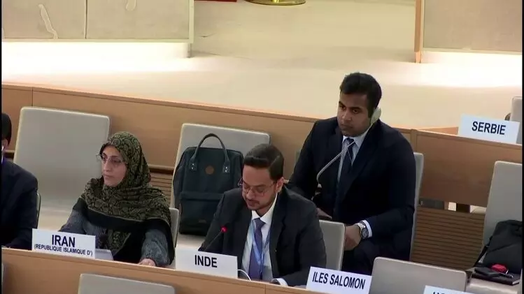 Indias Kshitij Tyagi at the UN Indias Kshitij Tyagi at the UN