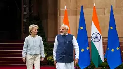 Modi with European Commission president