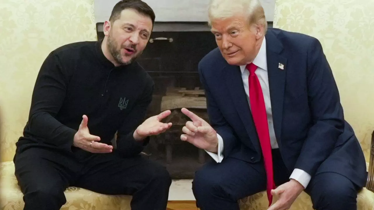 Volodymyr Zelenskyy, Donald Trump