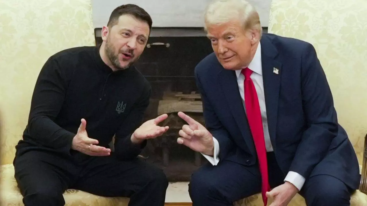 Volodymyr Zelenskyy, Donald Trump