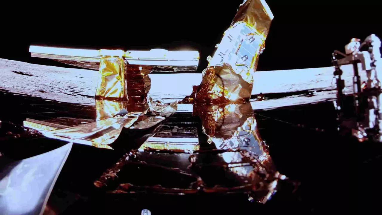 Private lunar lander Blue Ghost aces moon touchdown with special delivery for NASA