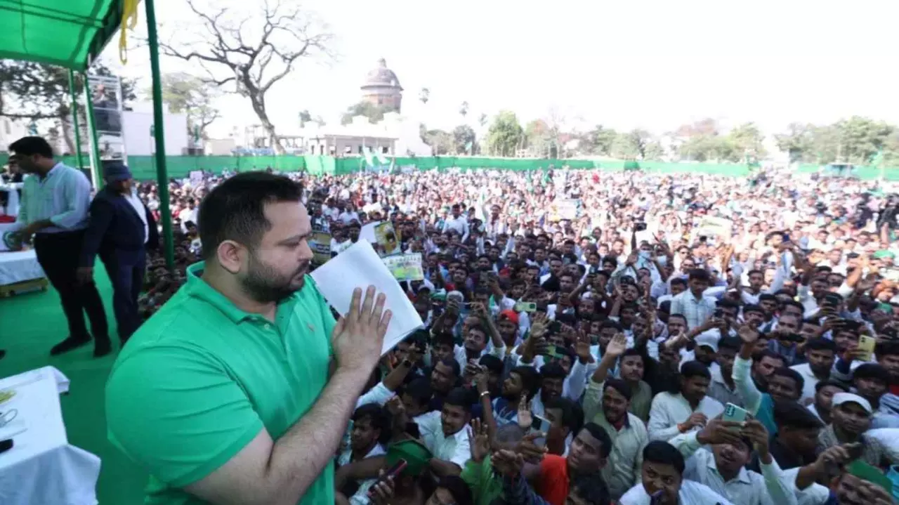 RJD leader Tejashwi Yadav