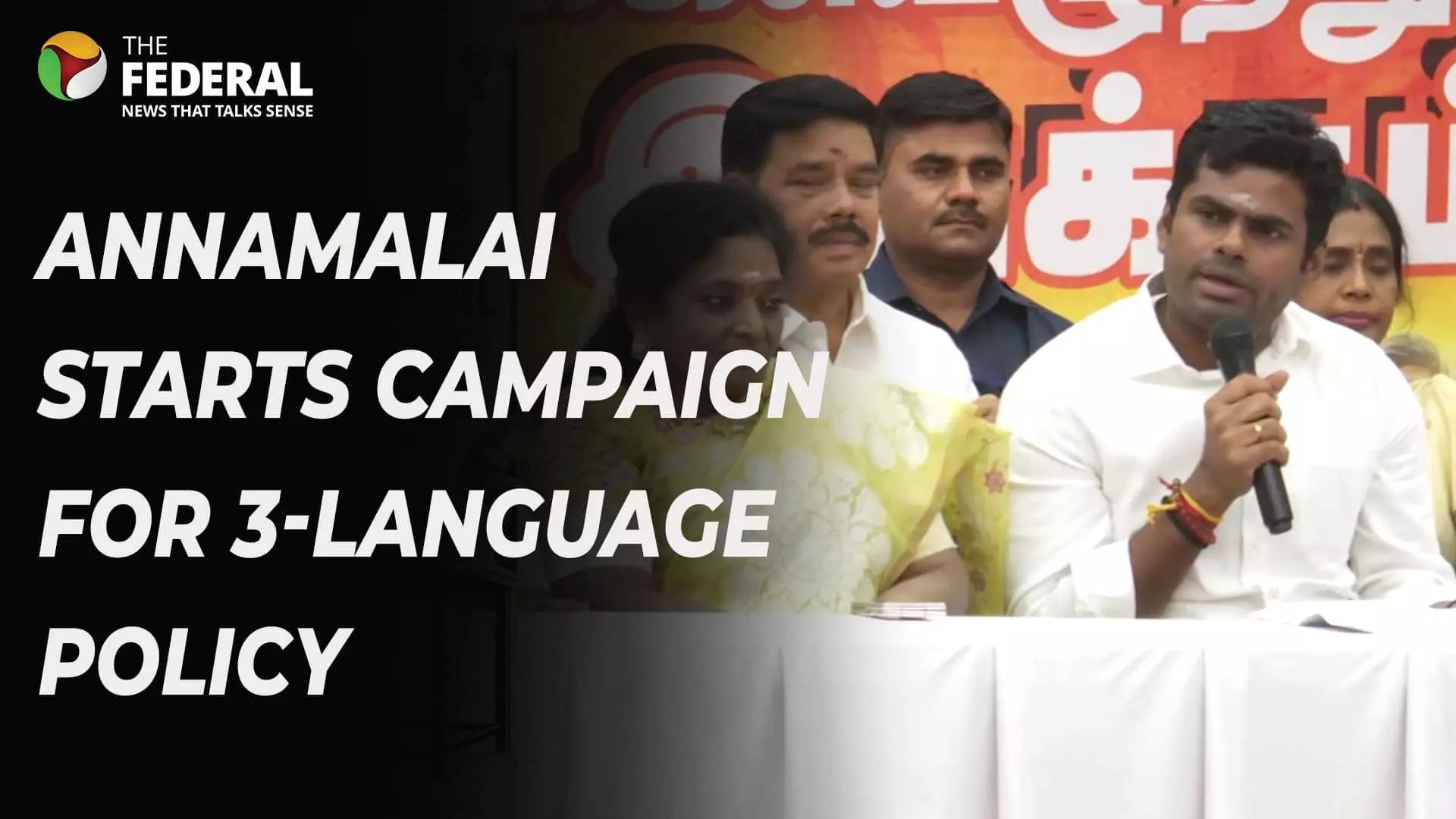 Language row: BJP starts counter-campaign in Tamil Nadu