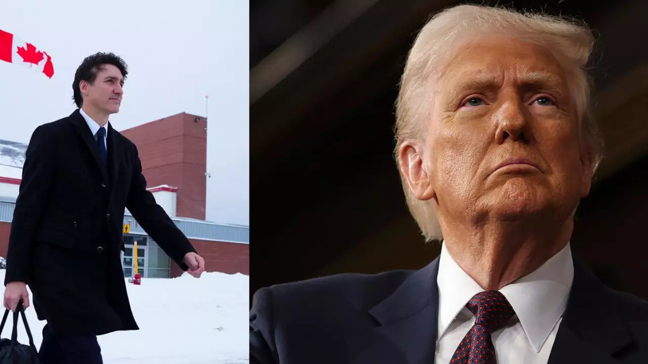 Justin Trudeau, Donald Trump