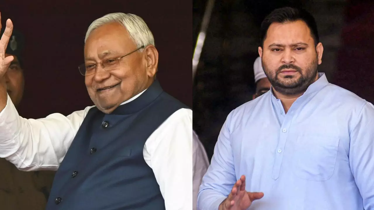 Nitish Kumar, Tejashwi Yadav